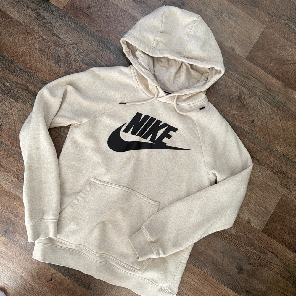 Nike Women's Cream Hoodie Sweater